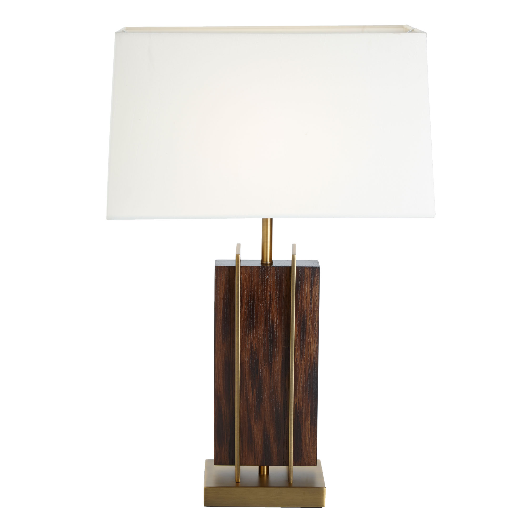 Parcent Table Lamp wood and rosewood vaneered lamp