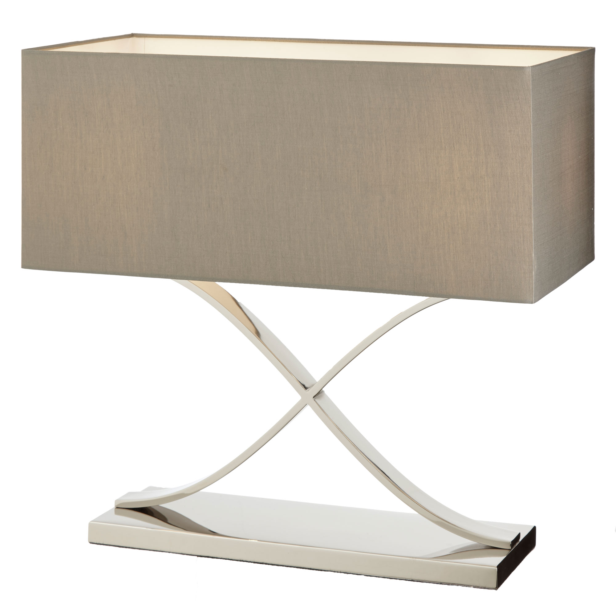 Byton Table Lamp with nickel finish RV Astley